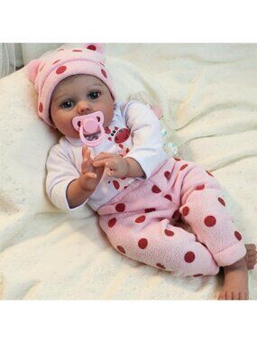 20 Inch Realistic Reborn Newborn Baby Doll Girl Lifelike Soft Body